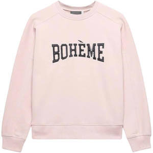 Mint Velvet Pink Boheme Slogan Sweatshirt